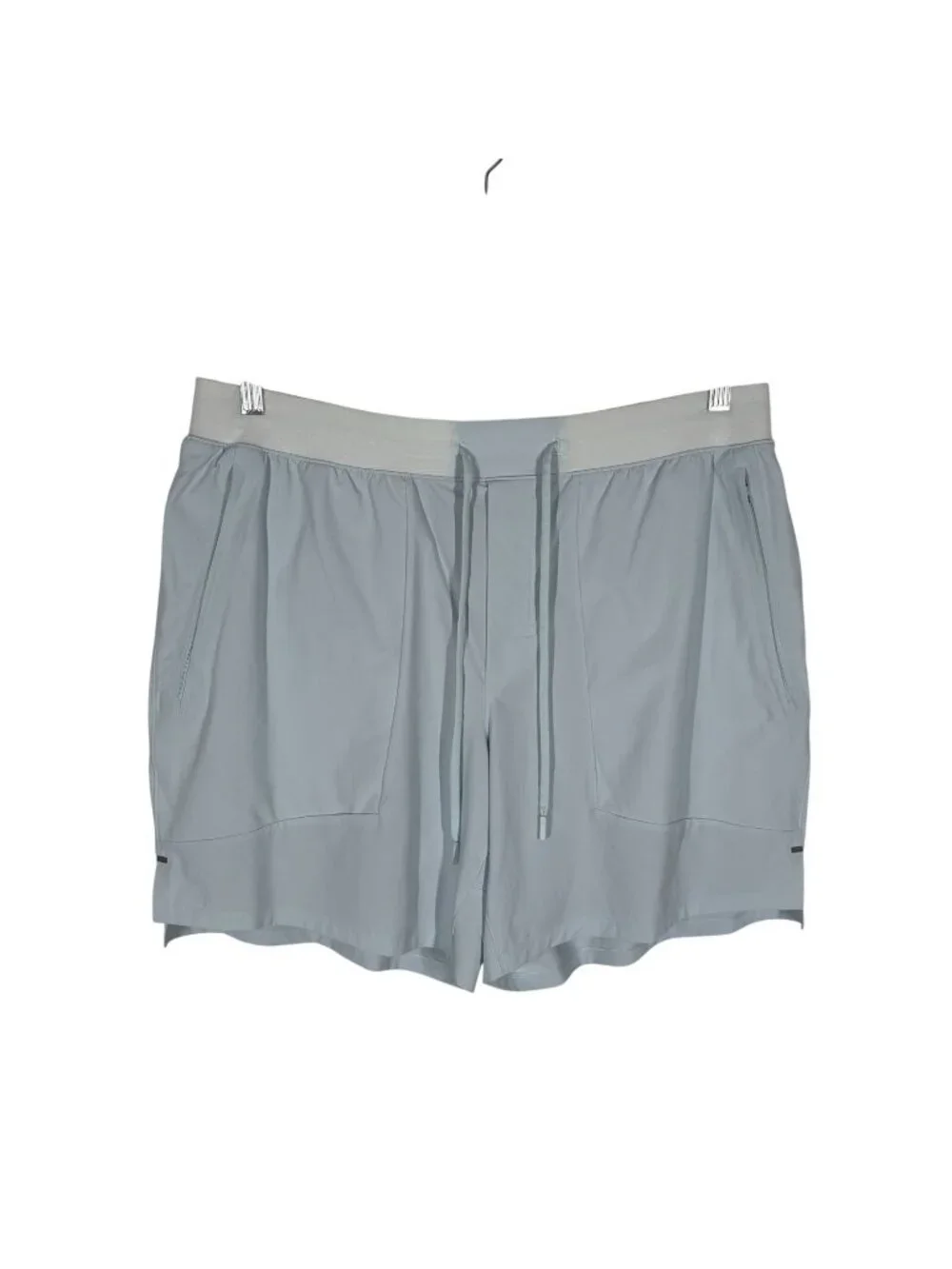 Lululemon Men XXL Powder Blue Drawstring License To Train Lined Short 7”